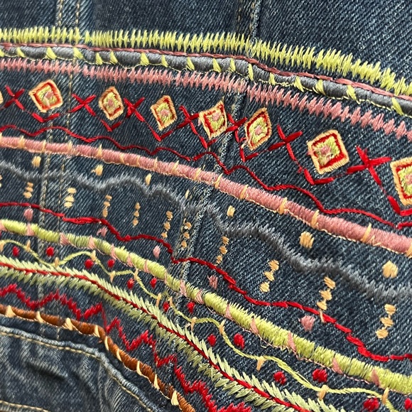 Embroidered Jean Jacket - Picture 6 of 9